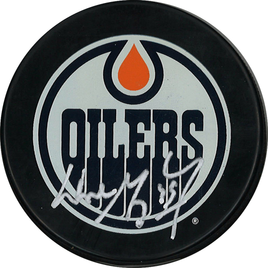 Wayne Gretzky rondelle des Oilers d'Edmonton autographiée certifiée Upper Deck Authenticated