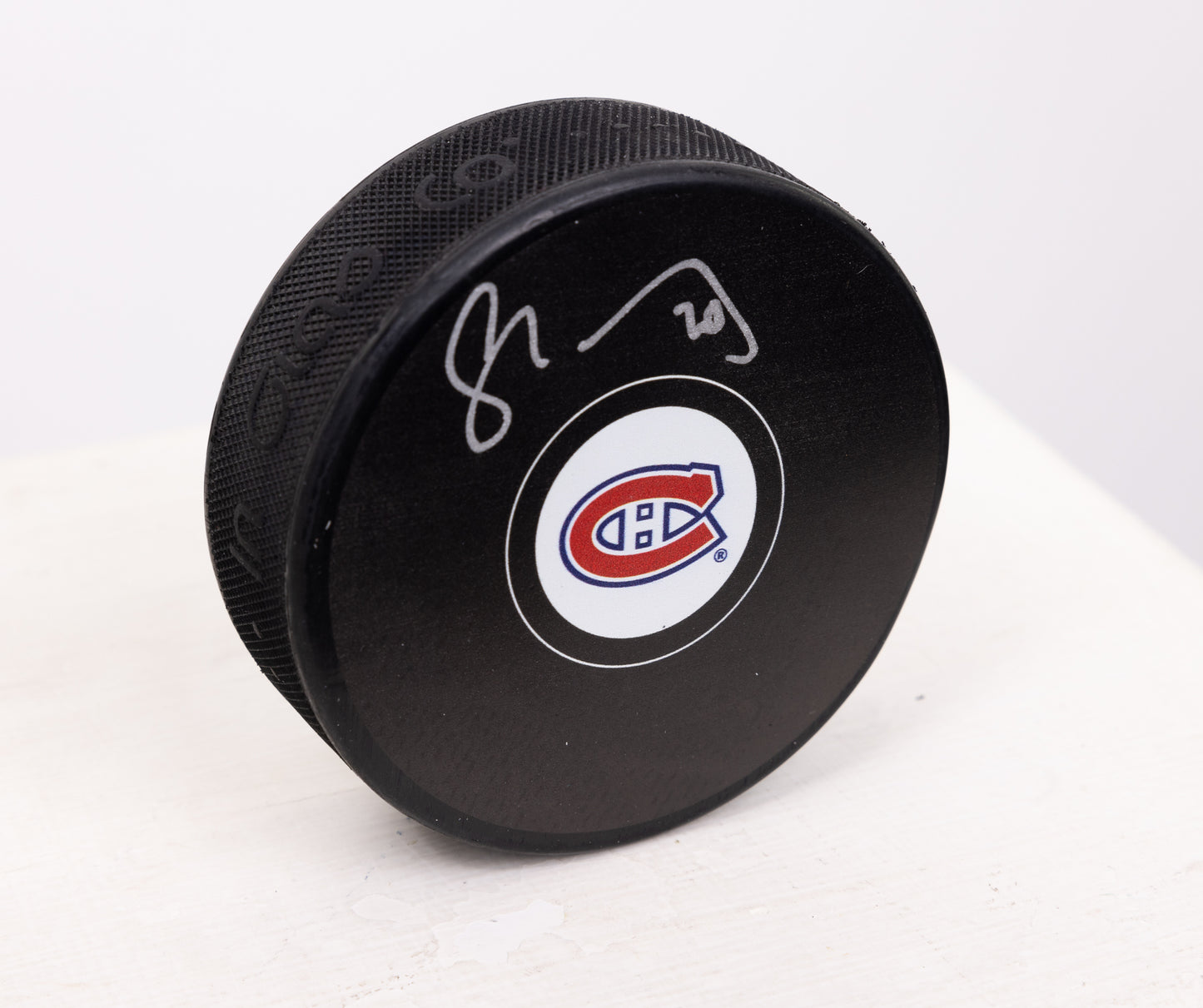 Juraj Slafkovsky rondelle NHL autographiée Canadiens de Montréal