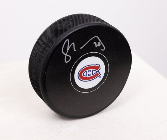 Juraj Slafkovsky rondelle NHL autographiée Canadiens de Montréal