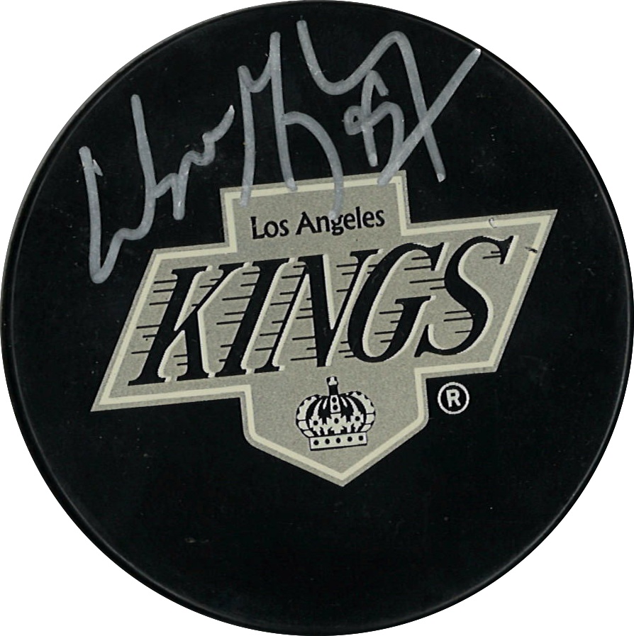 Wayne Gretzky rondelle des Kings de Los Angeles autographiée certifiée Upper Deck Authenticated
